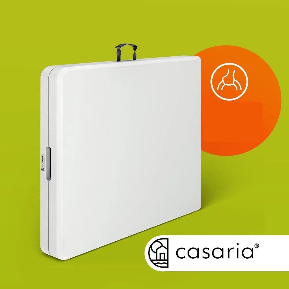 Masa pliabilă pentru bufet KAMIL, 76x183x74cm, alb Casaria