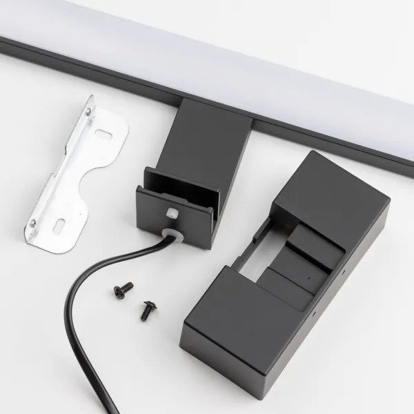 Brilagi - Iluminare LED pentru oglindă de baie VESTRA LED/12W/230V, 60 cm, IP44, negru