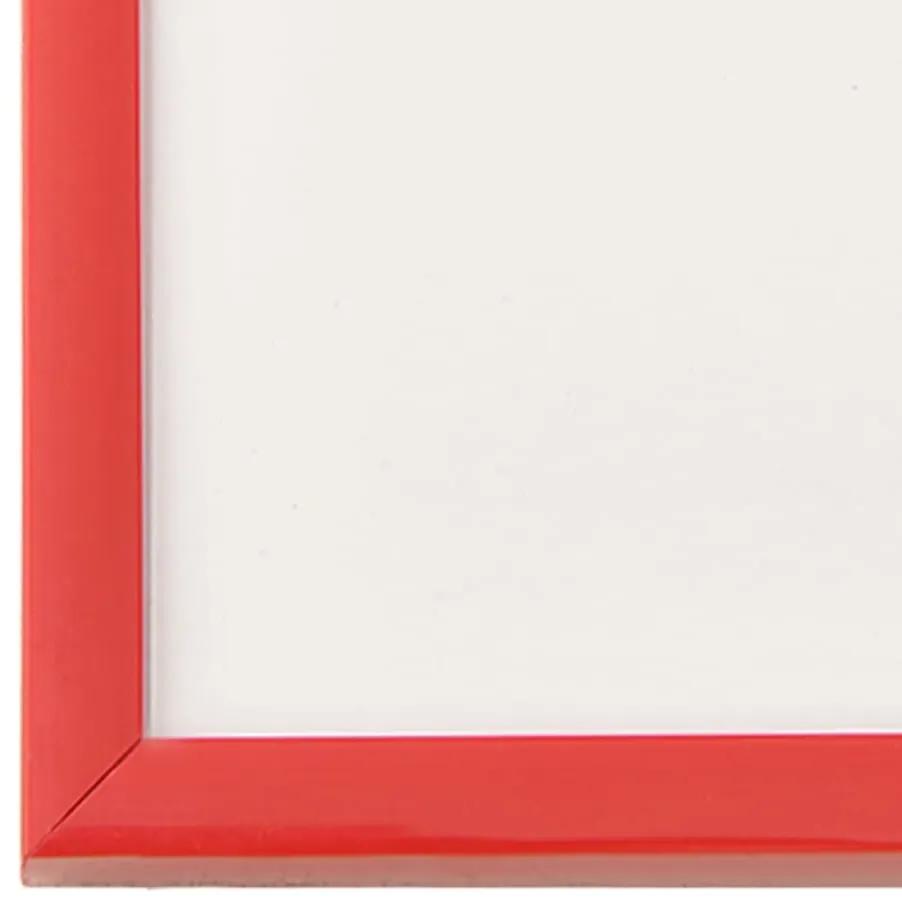 Rame foto colaj pentru perete masa, 3 buc., rosu, 20x25 cm, MDF 3, Rosu, 20 x 25 cm