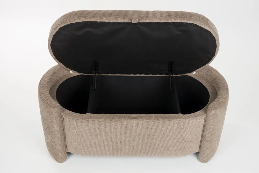 Bancă maro deschis Miro – White Label