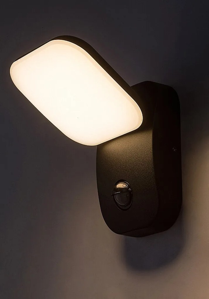 Aplica de perete exterior cu senzor de miscare IP44 LED Odiel