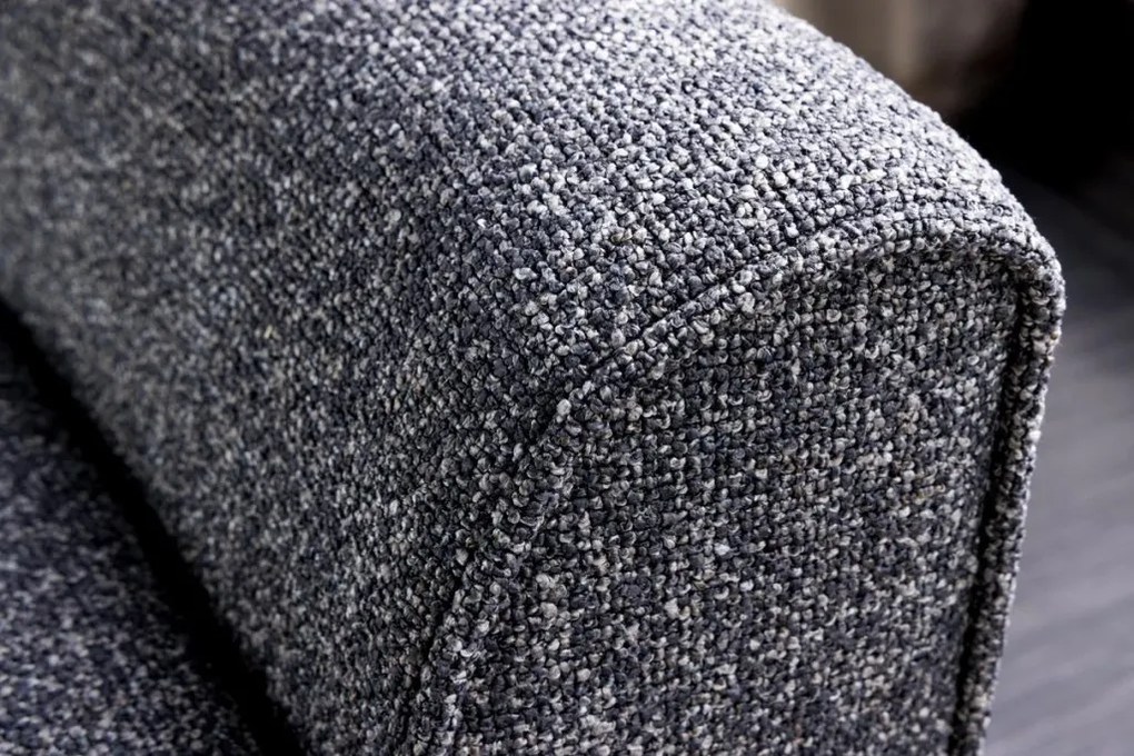 Bancheta eleganta, Tapitata Tesatura Bouce, Antracit, Scarlett 90cm