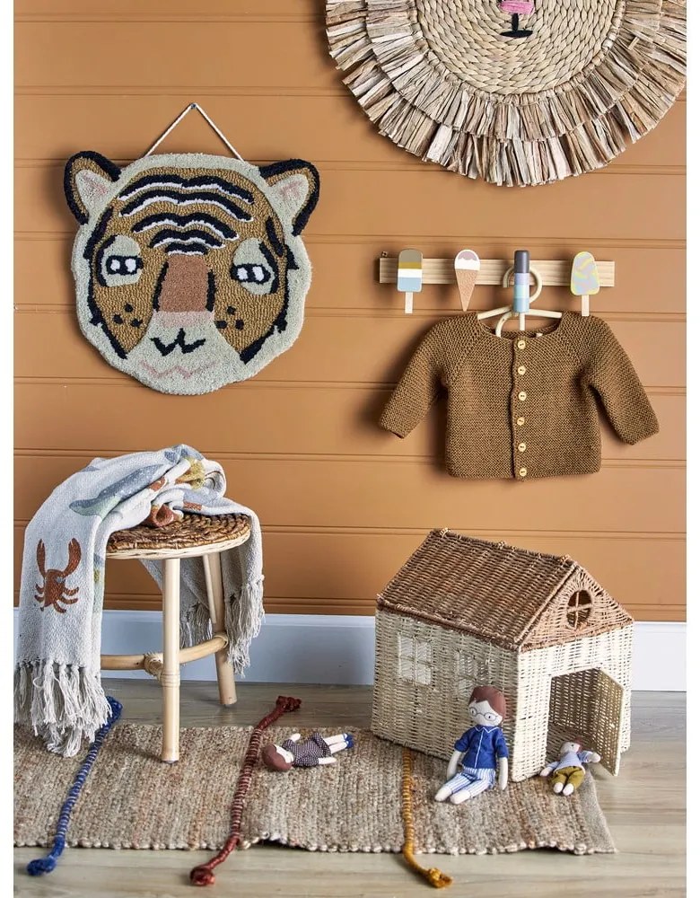 Cuier de perete pentru copii din lemn de fag Zyon - Bloomingville Mini