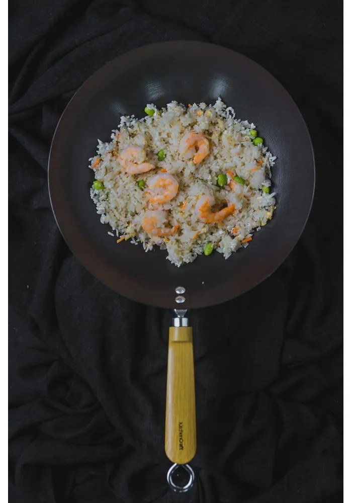 Tigaie WOK, Kitchen Craft Oriental, ⌀ 30 cm