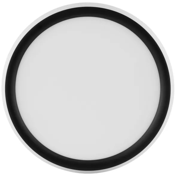 Brilliant - Plafonieră LED dimabilă CARLOZ LED/16W/230V Ø 30 cm, neagră