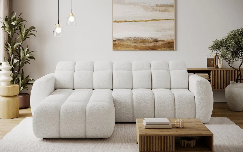 Colțar lemn masiv extensibil Fanito 288×200 cm Personalizabil - Stânga, royal 18