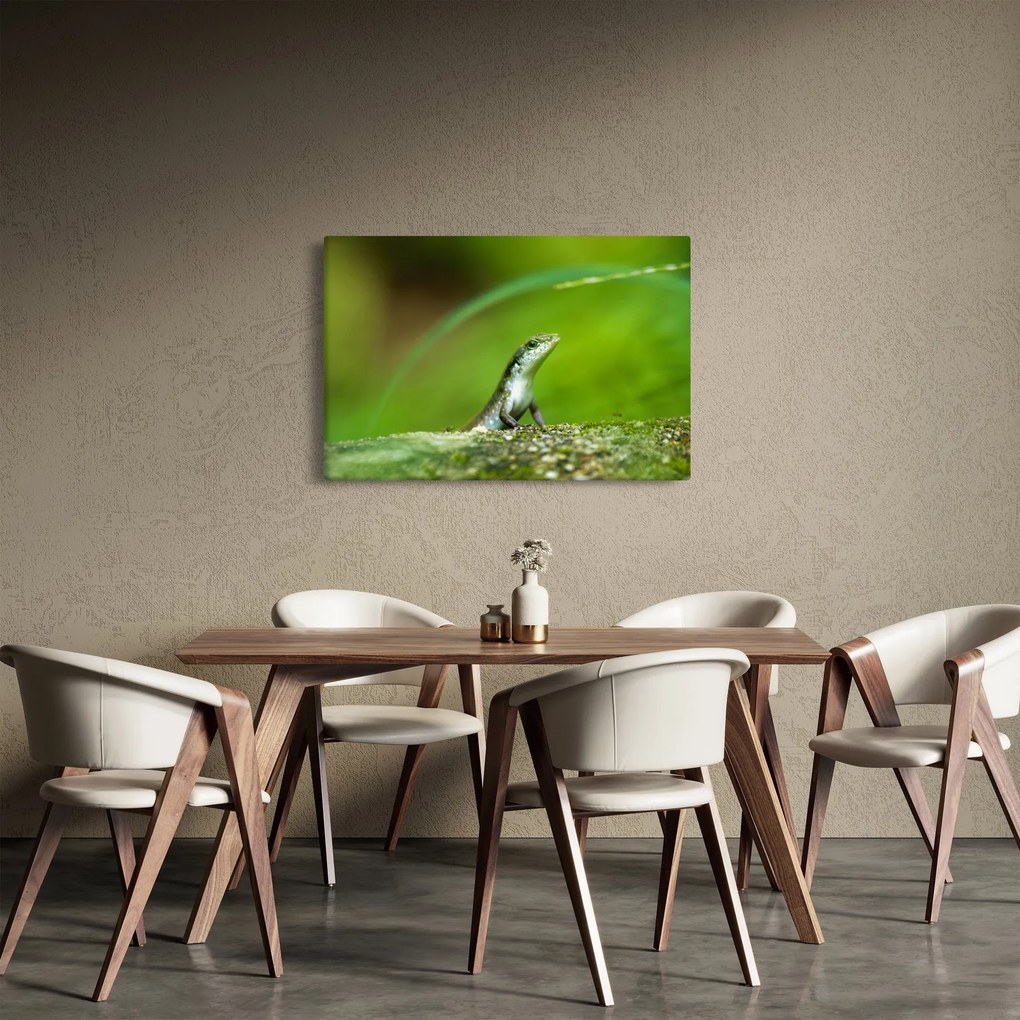 Tablou cu șopârlă (90x60 cm)