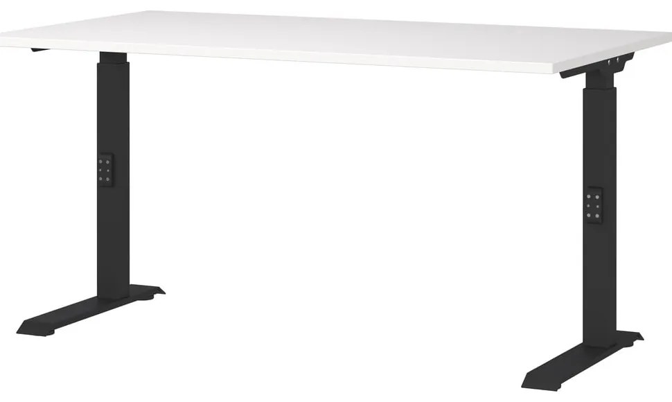 Birou cu blat alb cu înălțime ajustabilă 80x140 cm Downey – Germania