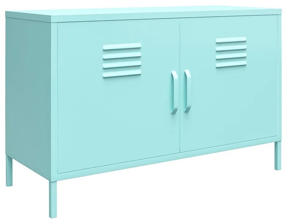 Dulap metalic albastru deschis 100x64 cm Cache - Novogratz