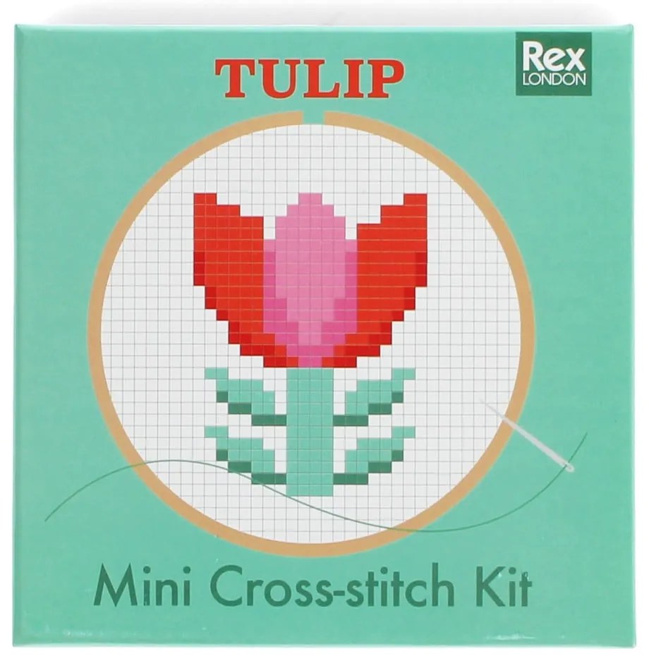 Set creativ Cross-stitch Kit Tulip – Rex London
