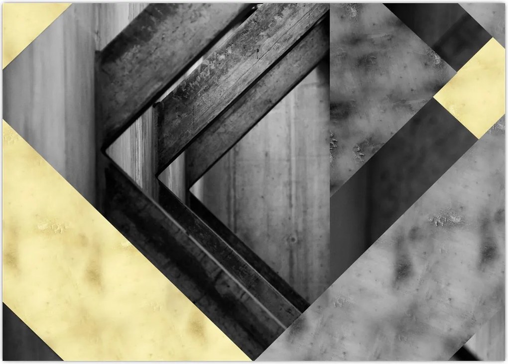 Tablou - Textura forme (70x50 cm)