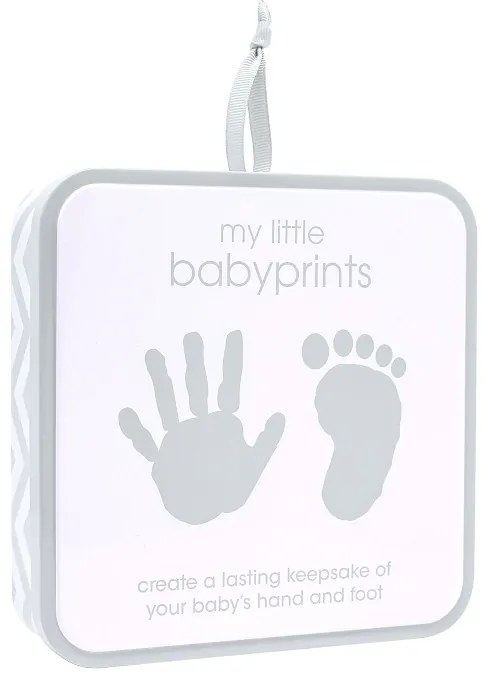 Cutie pentru mulaj manuta si piciorus white and grey - Pearhead