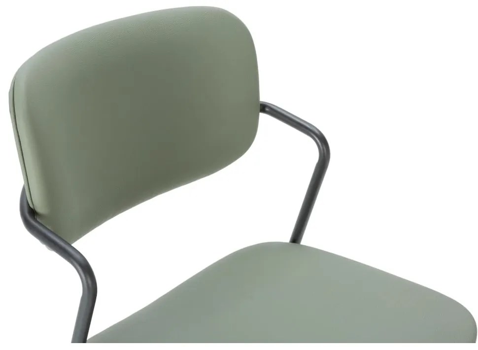 Scaune de bar kaki 2 buc. (înălțime șezut 68 cm) Maika – Marckeric