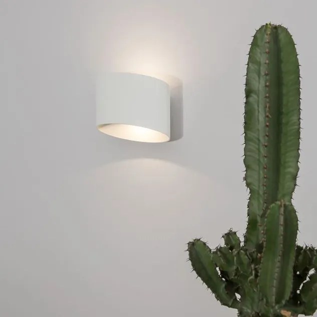 Aplica LED moderna de exterior cu iluminat ambiental up/down IP54 CHEZ II