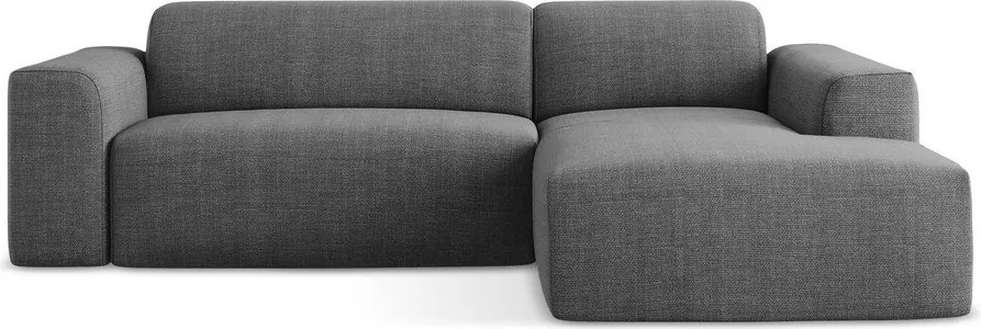 Colțar gri (cu colț pe partea dreaptă/cu șezlong) Keli – Makamii