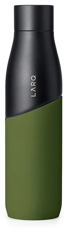 Sticlă antibacteriană LARQ Movement, ediția TERRA, Black / Pine 950 ml - LARQ