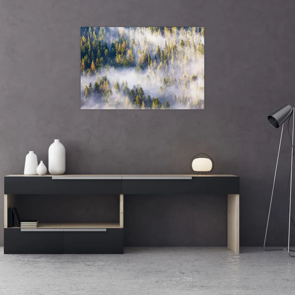 Tablou - Copac în ceață (90x60 cm)