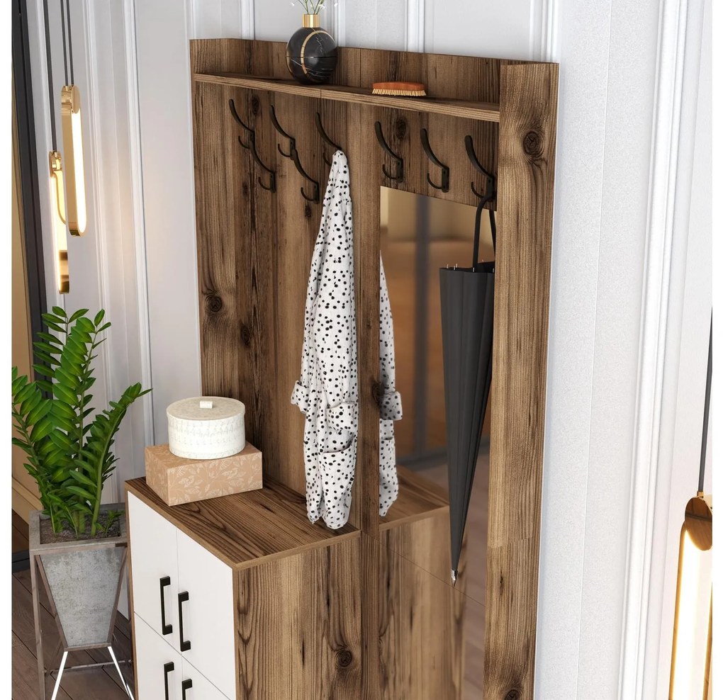 Mobilier hol Betina BC (Nuc + Alb). 1088694