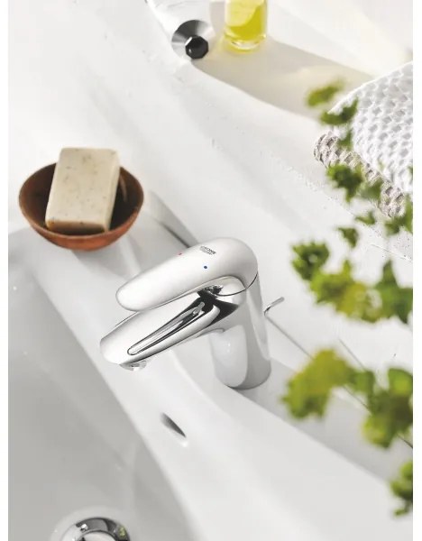 GROHE 23707003 - Baterie pentru lavoar EUROSTYLE, 163 mm, crom lucios
