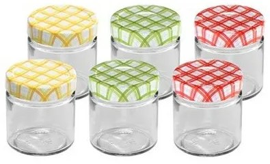 Set 6 borcane de conservare TescomaDELLA CASA, 0,2 l, 200 ml