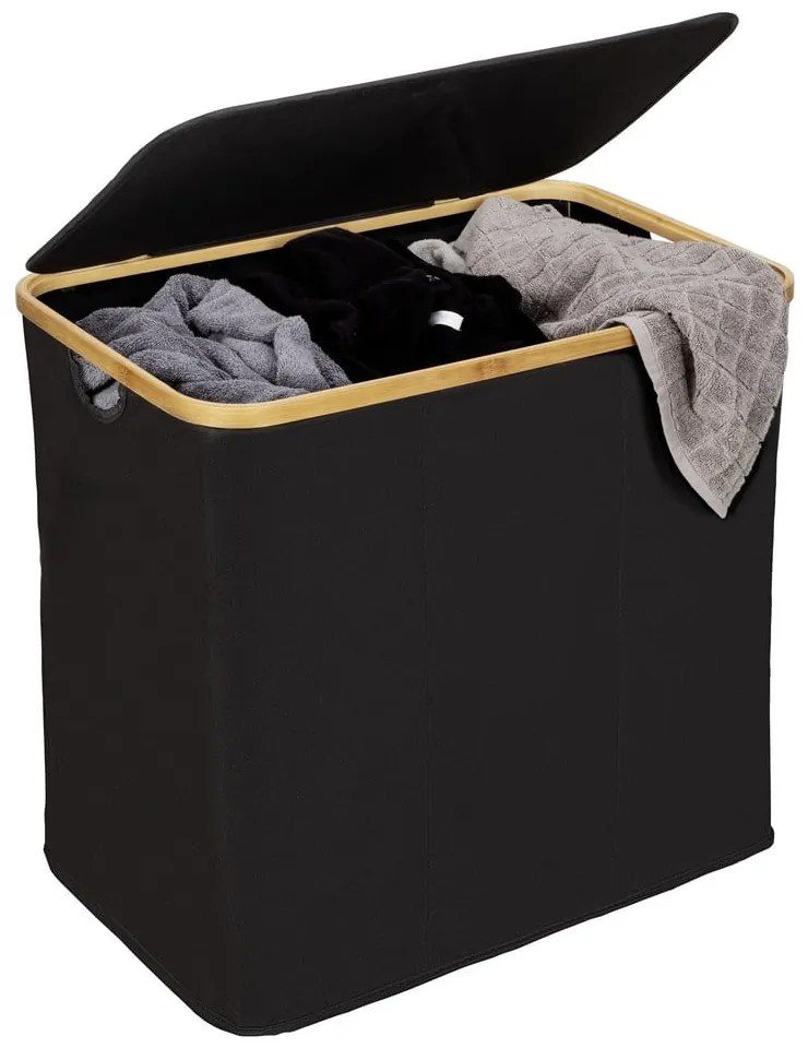 Coș de rufe din material textil 105 l Trio Ecori – Wenko