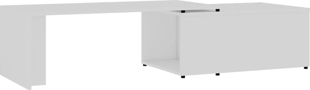 vidaXL Măsuță de cafea, alb, 150x50x35 cm, lemn prelucrat