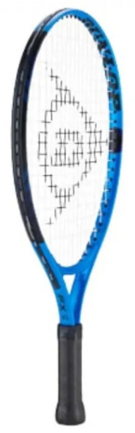 Racheta de tenis pentru copii Dunlop™ FX JR 19 PRO, Din aluminiu, Lungime 48.2 cm, 1-4 ani, Albastru