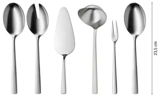 Set de tacâmuri WMF CORVO CROMARGAN PROTECT, din inox, 66 piese