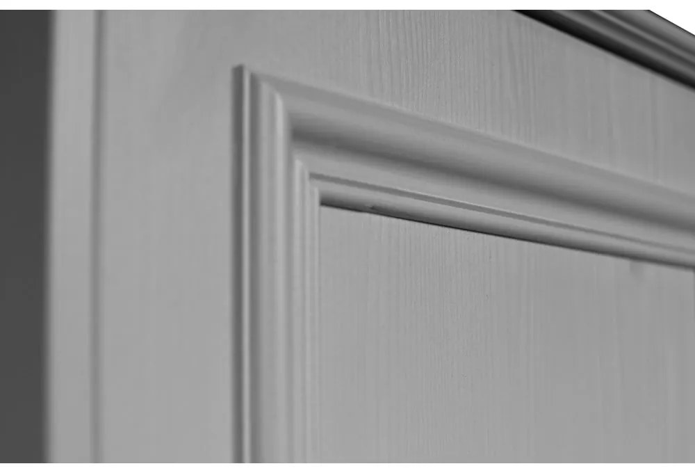 Șifonier de copii gri deschis din lemn de pin 98x190 cm Lily – WOOOD