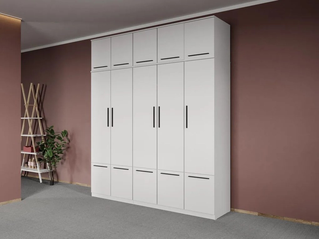 Set mobila dormitor complet Alb Levi C25