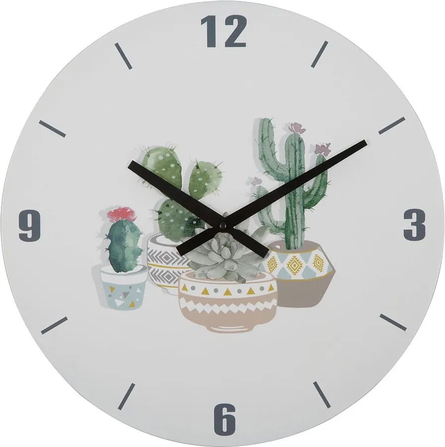 Ceas de perete Mauro Ferretti Orologio Cactus, ⌀ 38 cm