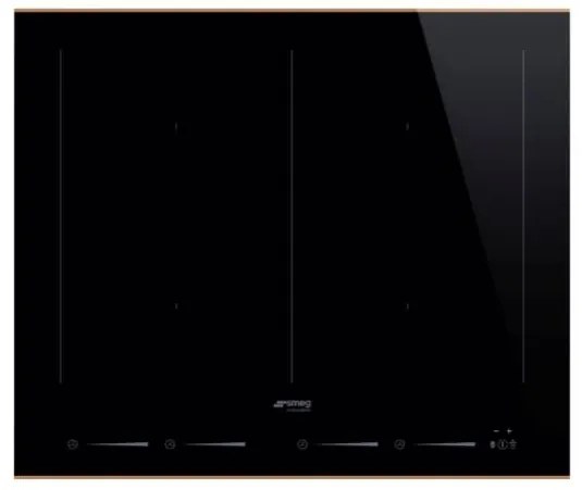 Plita incorporabila cu inductie Smeg SIM6644R, 60 cm latime