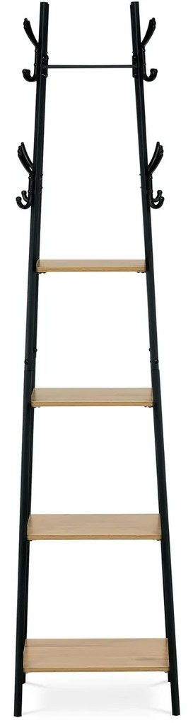 Cuier cu rafturi GD-170 OAK, stejar sălbatic
