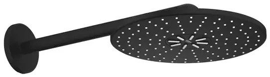 Palarie si brat de dus Grohe Rainshower SmartActive 310 negru mat 2 functii
