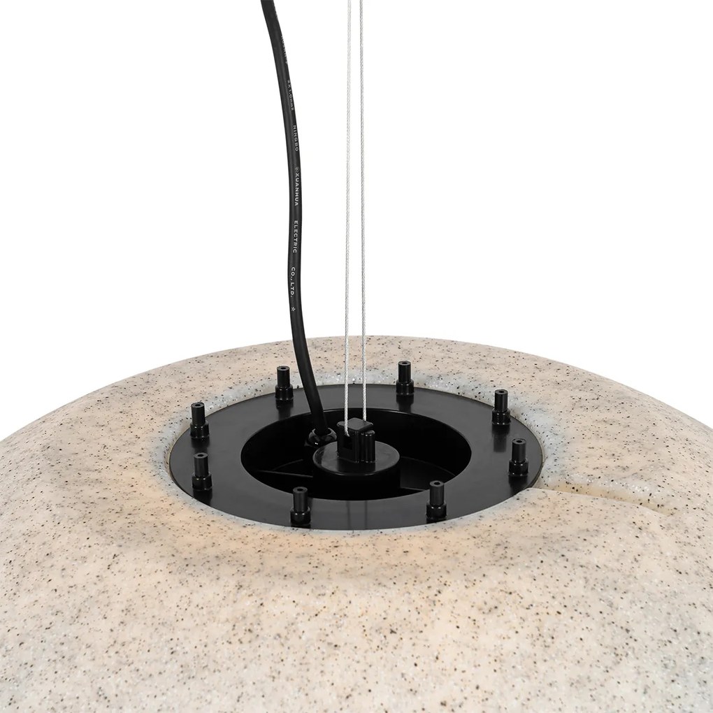 Lampă modernă de exterior gri 77 cm IP65 - Nura