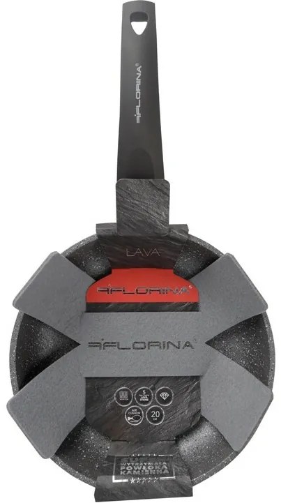 Florina Tigaie din aluminiu Lava 20 cm, diam. 20 cm
