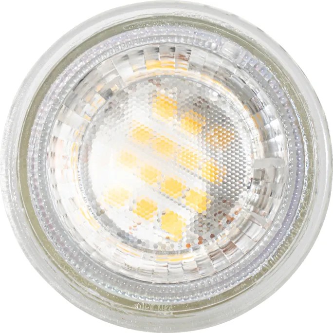 Set de 5 becuri LED clare, reglabile GU10 50mm 2.5W 450 lm 2700K