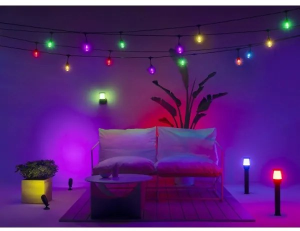 Lampă LED RGBW de exterior dimabilă ELPAS LED/3,6W/12V 2700-5000K IP65 Wi-Fi WiZ