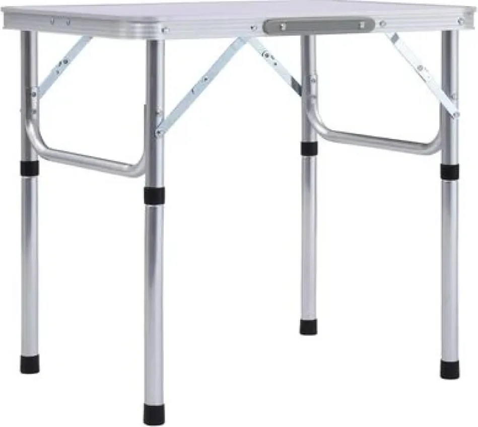 Masă de camping pliabiăla, 60 cm, aluminiu/MDF, KEPI TYP 2