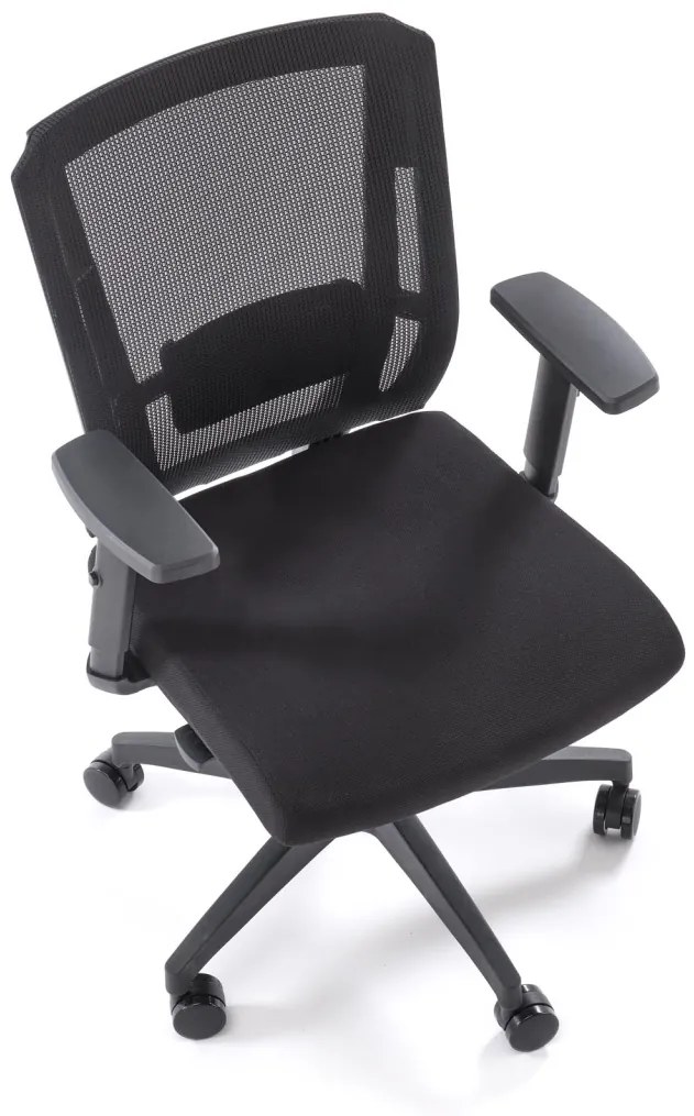 Scaun de birou Paredes negru H107 cm
