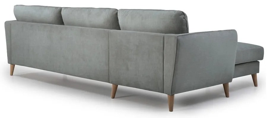 Colțar gri (cu șezlong pe partea stângă ) Paris - Scandic