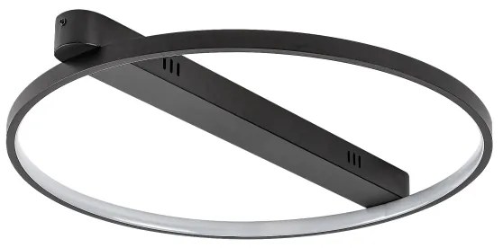 Rabalux 71344 - Plafonieră BELIZA LED/45W/230V 3000K 50x55 cm neagră