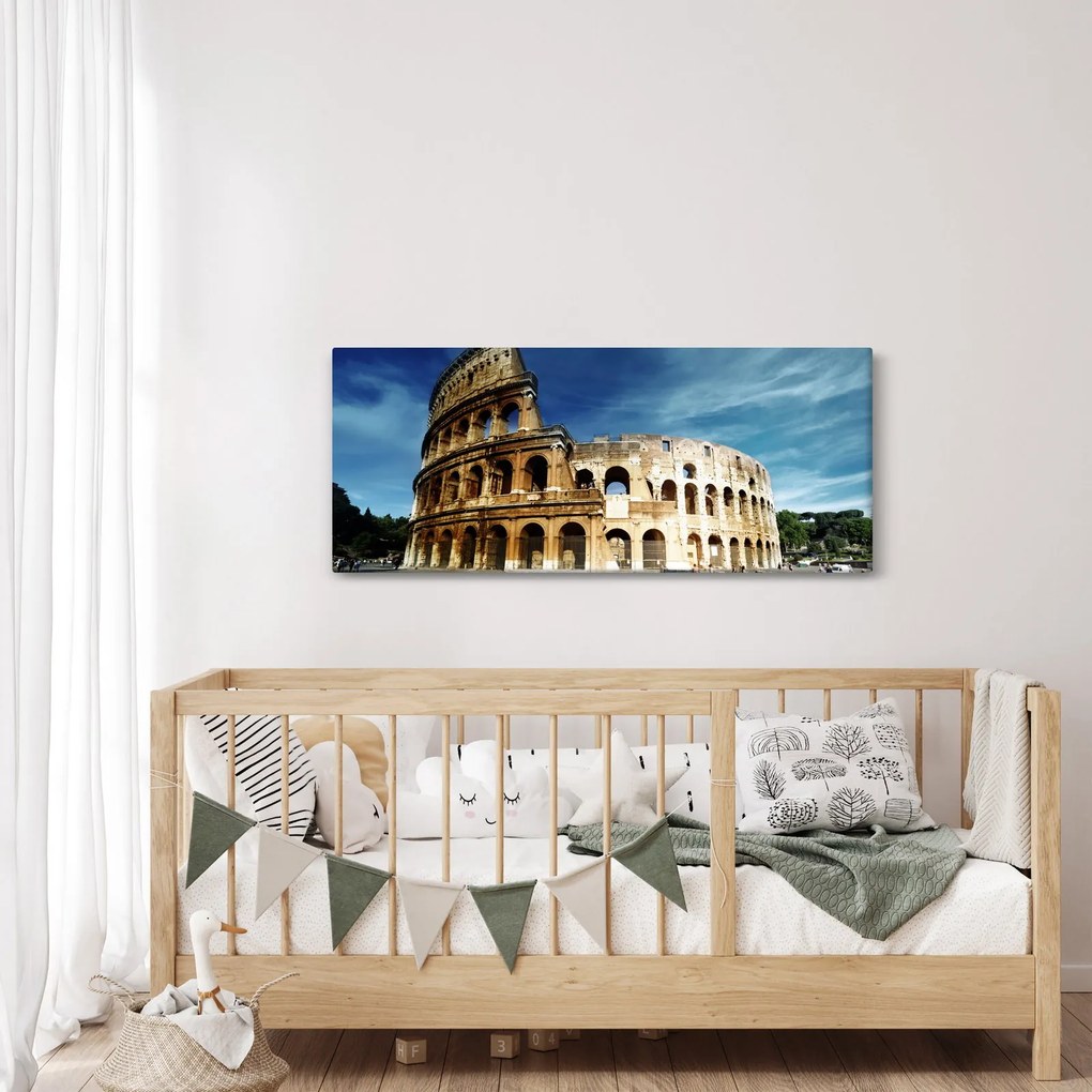 Tablou - Colosseum din Roma, Italia (120x50 cm)