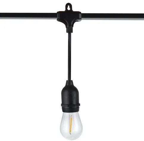 ShopJK LANȚ DE LUMINI DECORATIV - 5M - 24V - IP44 - 15617