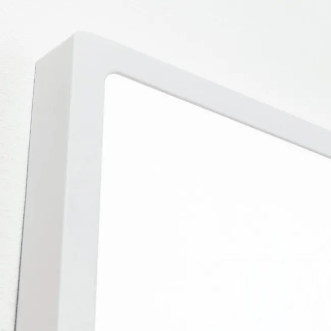 Plafoniera LED moderna design slim Lero 60x60cm alba
