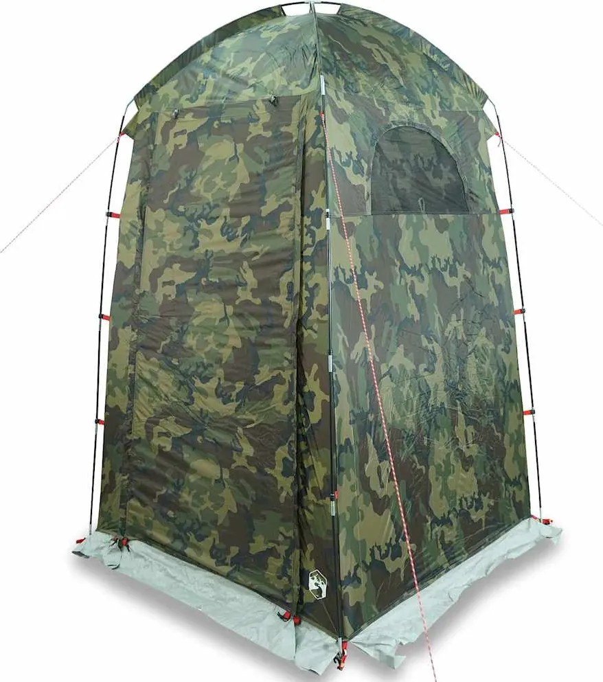 vidaXL Cort de duș, camuflaj, impermeabil