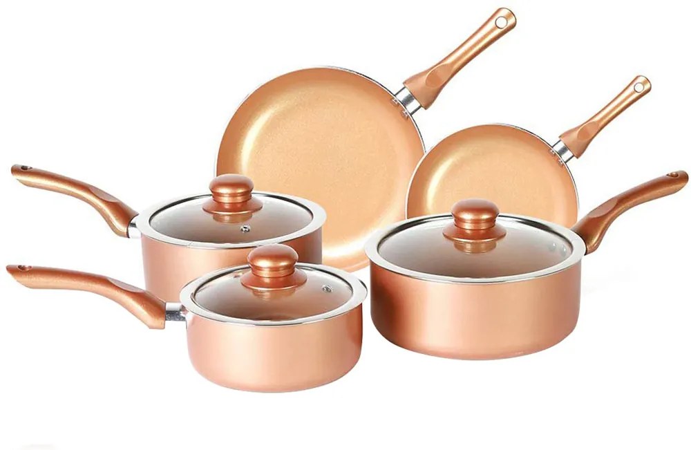 Set oale si tigaie, 8 piese