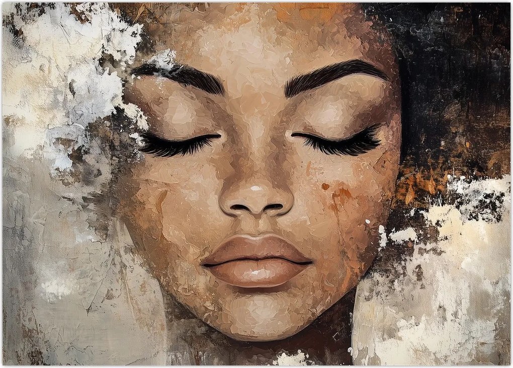 Tablou - Portret de femeie (70x50 cm)