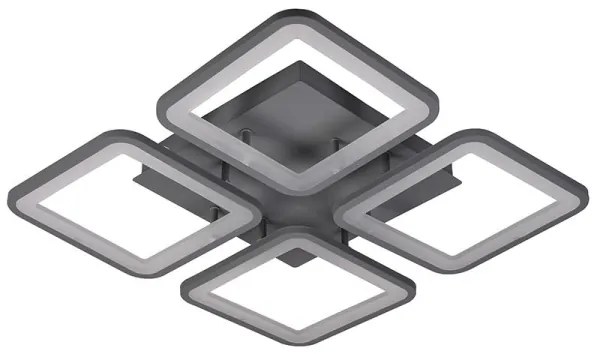 Lustră LED dimabilă aplicată Brilagi SQUARED LED/85W/230V 3000-6500K + telecomandă