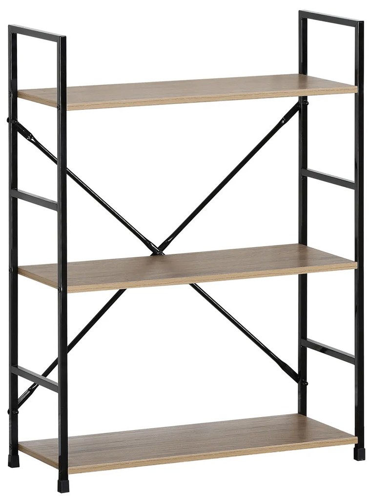 Raft GD-223 OAK Stor, 3 etajere, 58,5 x 23,5 x80,5 cm, 3 etaje